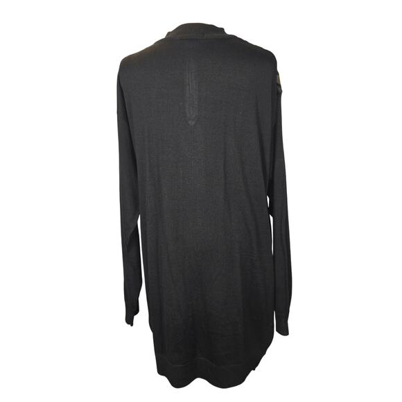 Steve Harvey Celebrity Edition Mens 4XLT Quarter ZIp Sweater Striped Tall Career - Picture 4 of 11